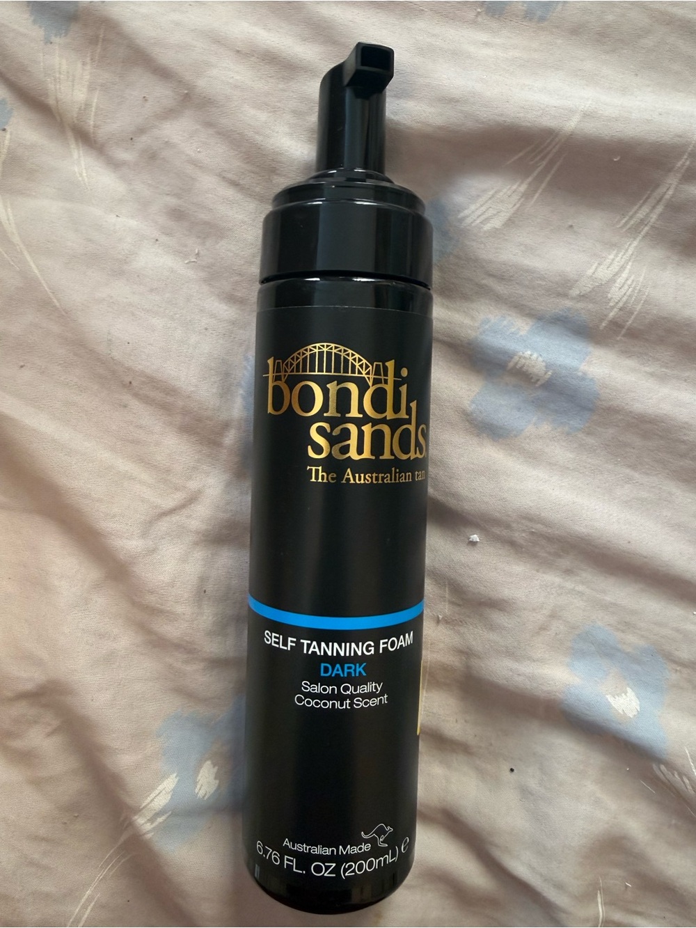 Bondi Sands Self Tanning Foam — Black & Blue Accents
